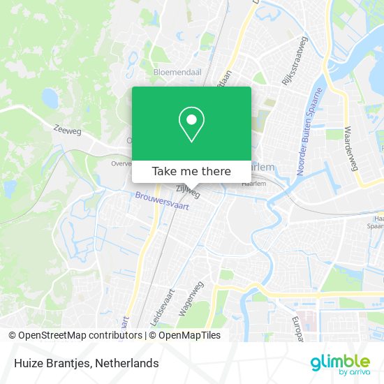 Huize Brantjes map