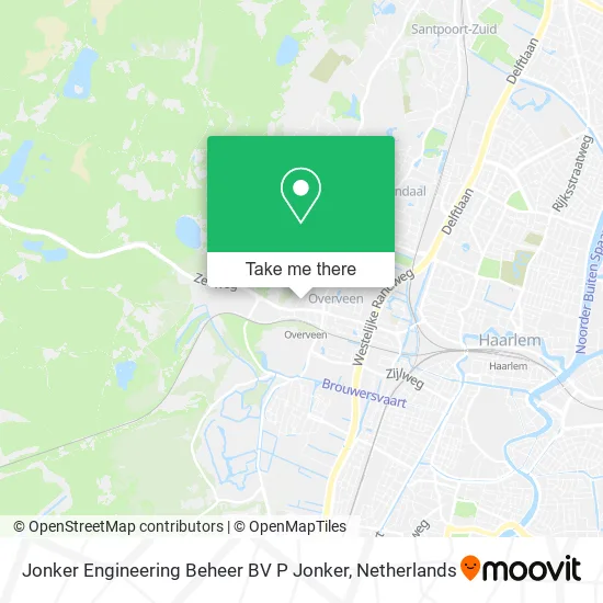 Jonker Engineering Beheer BV P Jonker map