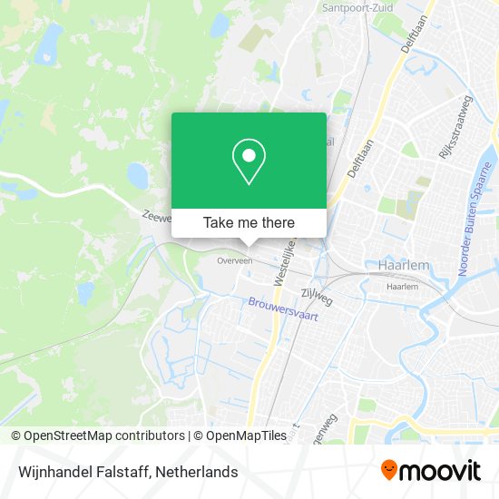 Wijnhandel Falstaff map