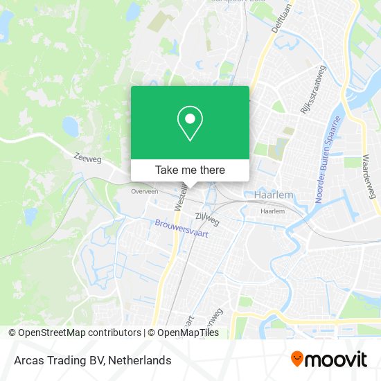 Arcas Trading BV map