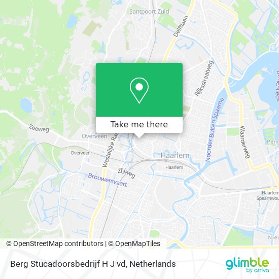 Berg Stucadoorsbedrijf H J vd map