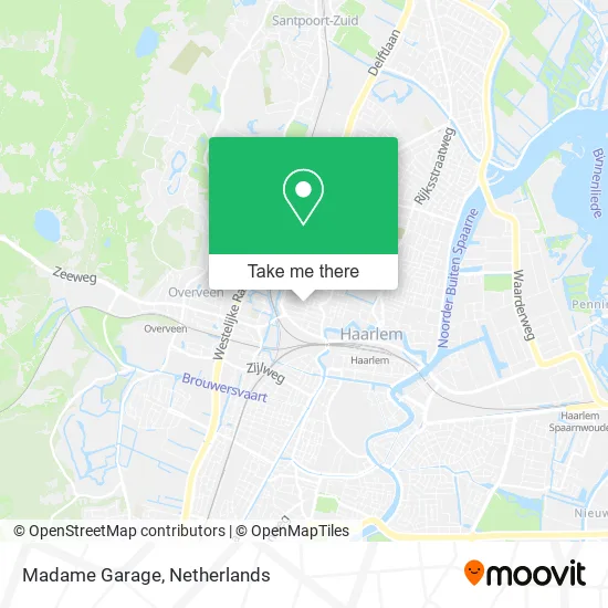 Madame Garage map