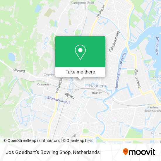 Jos Goedhart's Bowling Shop map