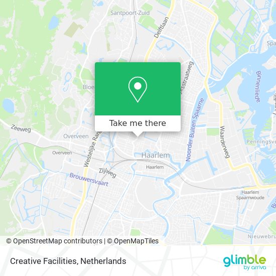 Creative Facilities map