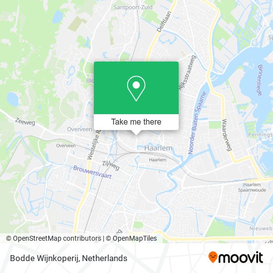 Bodde Wijnkoperij map