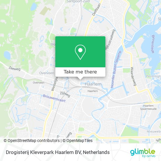 Drogisterij Kleverpark Haarlem BV Karte