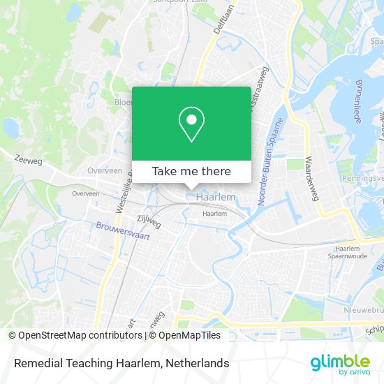 Remedial Teaching Haarlem map