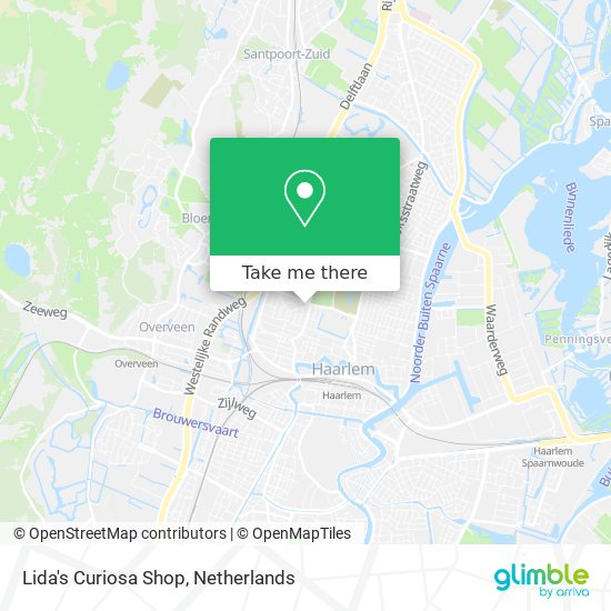 Lida's Curiosa Shop map