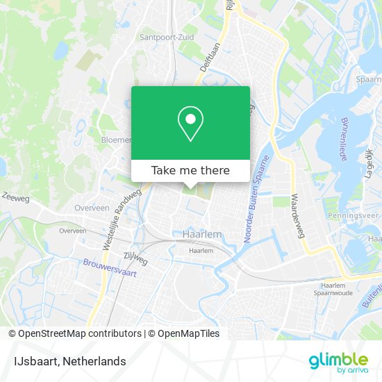 IJsbaart map