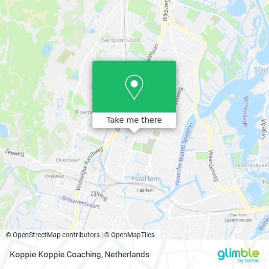 Koppie Koppie Coaching map