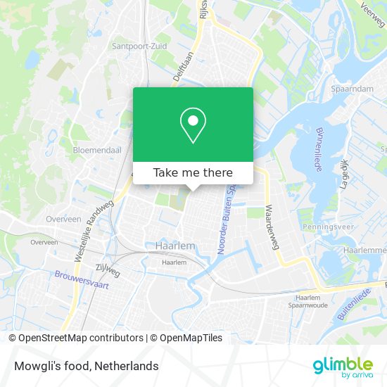 Mowgli's food map