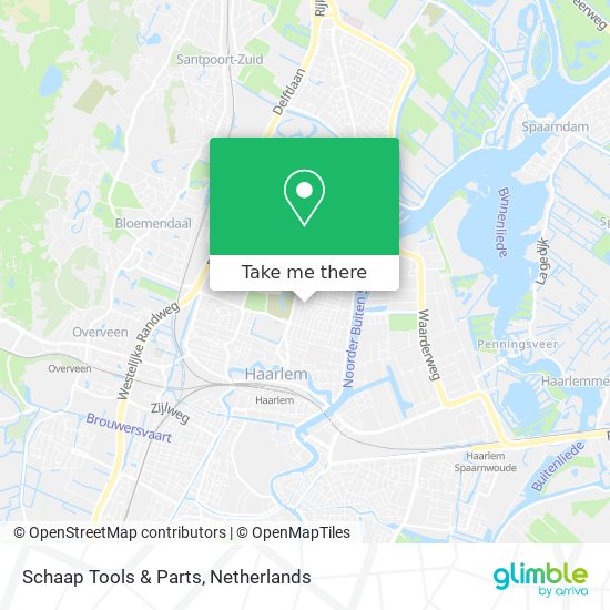 Schaap Tools & Parts map