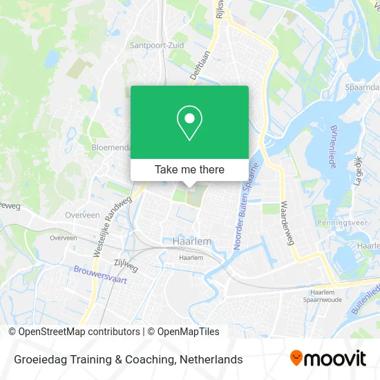Groeiedag Training & Coaching map