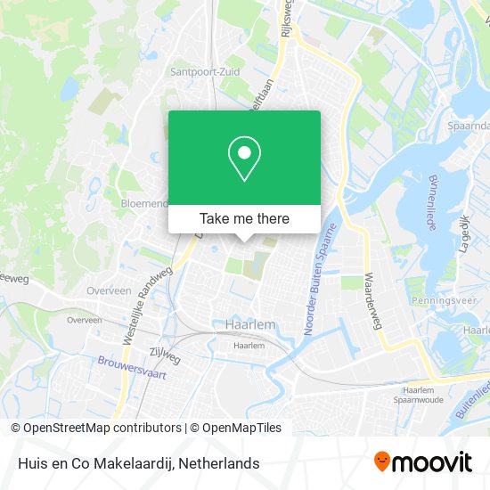 Huis en Co Makelaardij map