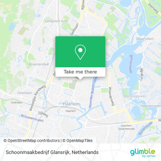 Schoonmaakbedrijf Glansrijk map