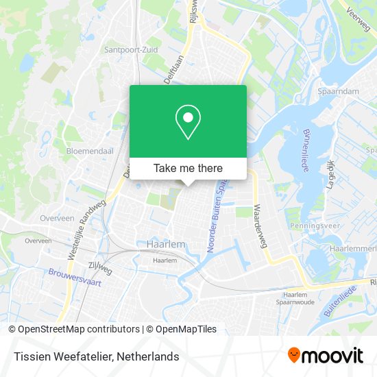 Tissien Weefatelier map