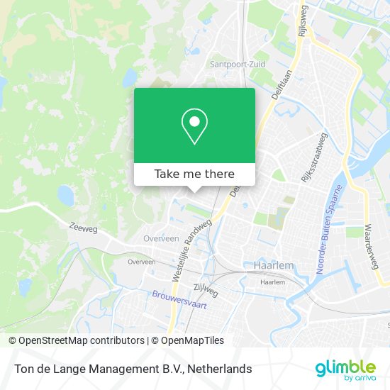 Ton de Lange Management B.V. map