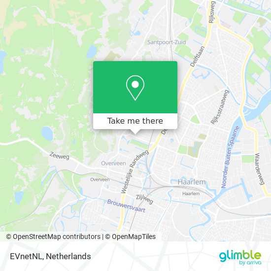 EVnetNL map