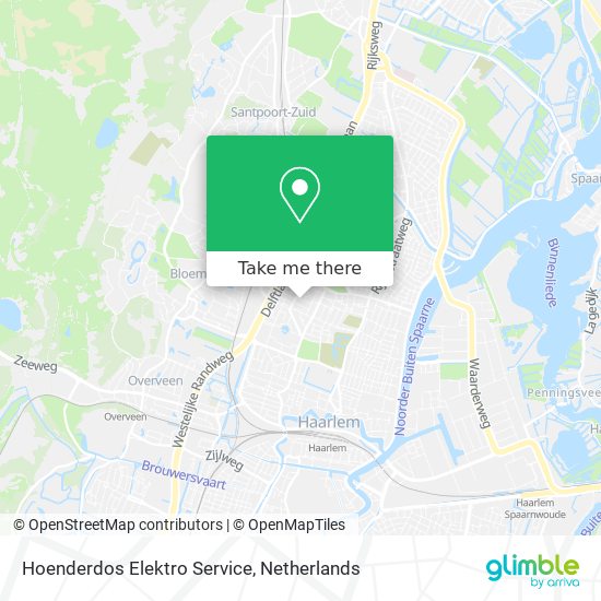 Hoenderdos Elektro Service Karte