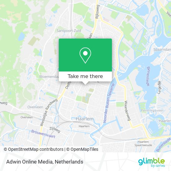 Adwin Online Media map