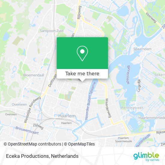 Eceka Productions map