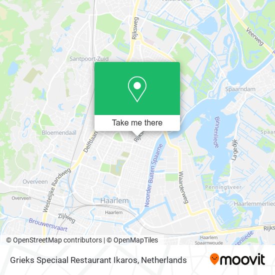 Grieks Speciaal Restaurant Ikaros map