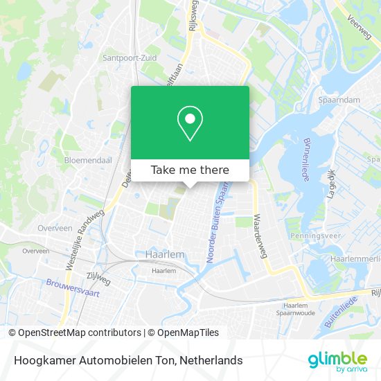 Hoogkamer Automobielen Ton map