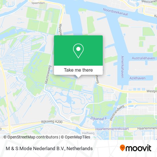 M & S Mode Nederland B.V. map