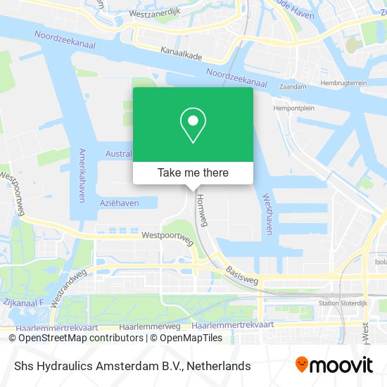 Shs Hydraulics Amsterdam B.V. map