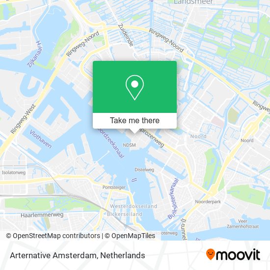 Arternative Amsterdam map