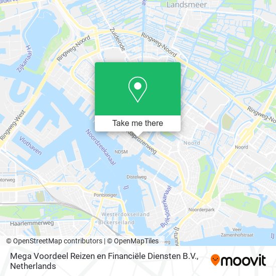 Mega Voordeel Reizen en Financiële Diensten B.V. map