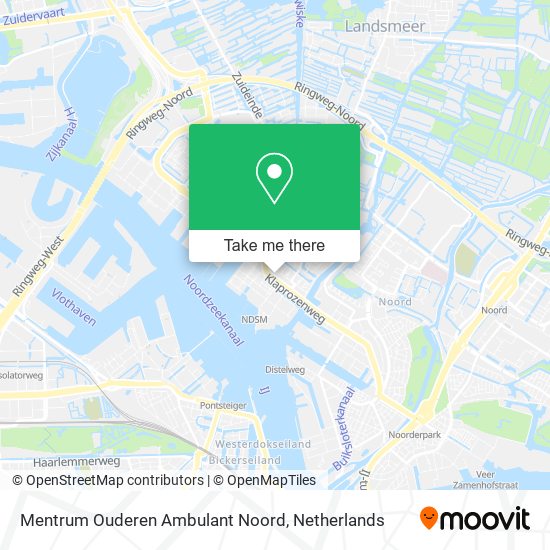 Mentrum Ouderen Ambulant Noord Karte