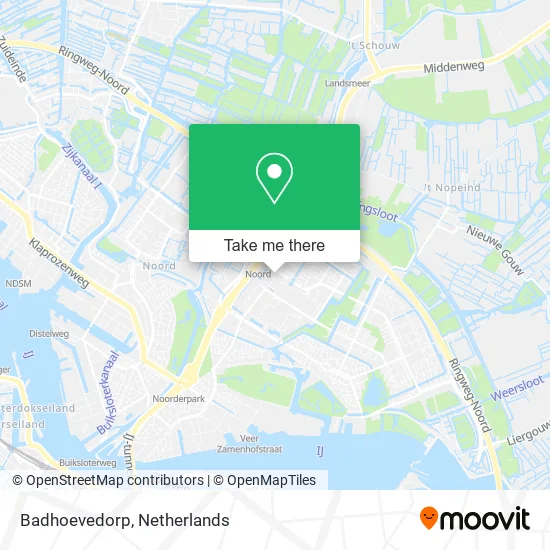 Badhoevedorp Karte