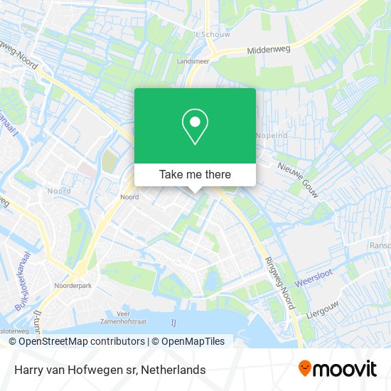 Harry van Hofwegen sr map