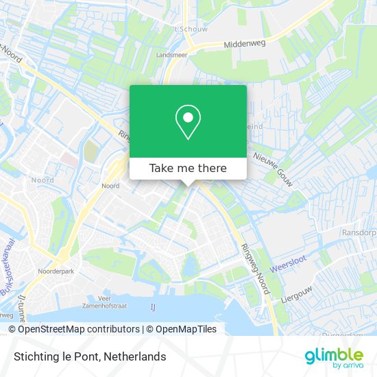 Stichting le Pont map