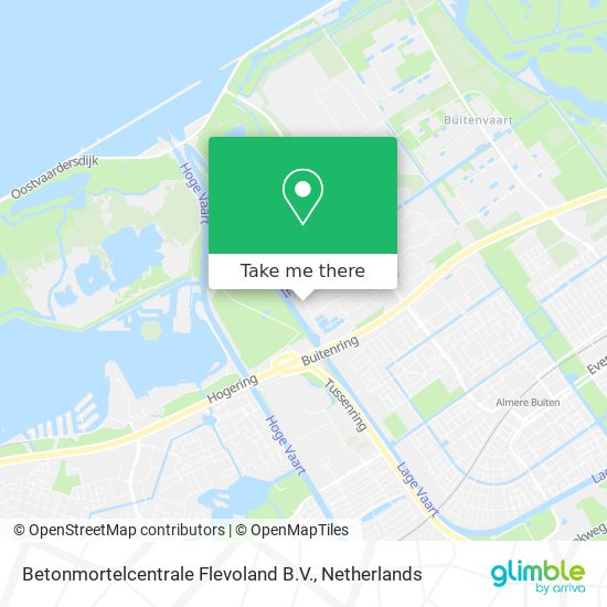 Betonmortelcentrale Flevoland B.V. map