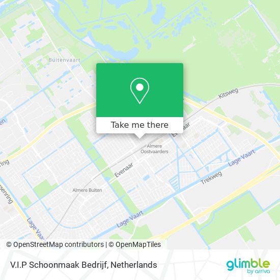 V.I.P Schoonmaak Bedrijf map