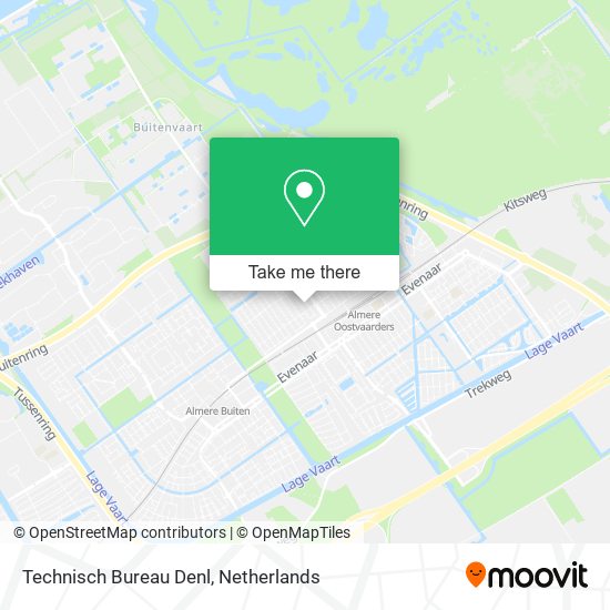 Technisch Bureau Denl map