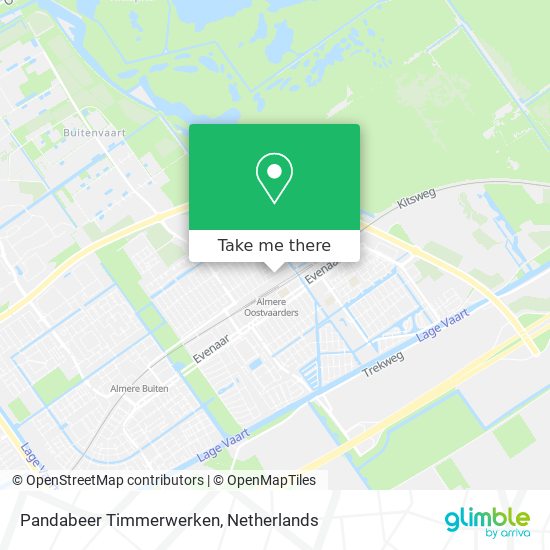 Pandabeer Timmerwerken map