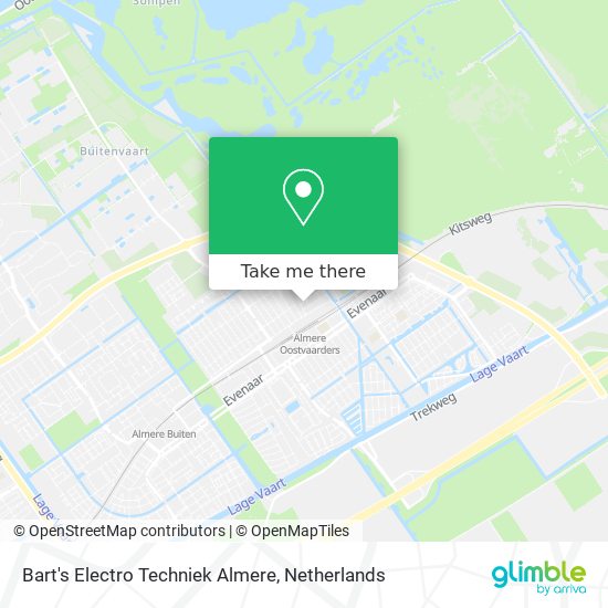 Bart's Electro Techniek Almere Karte