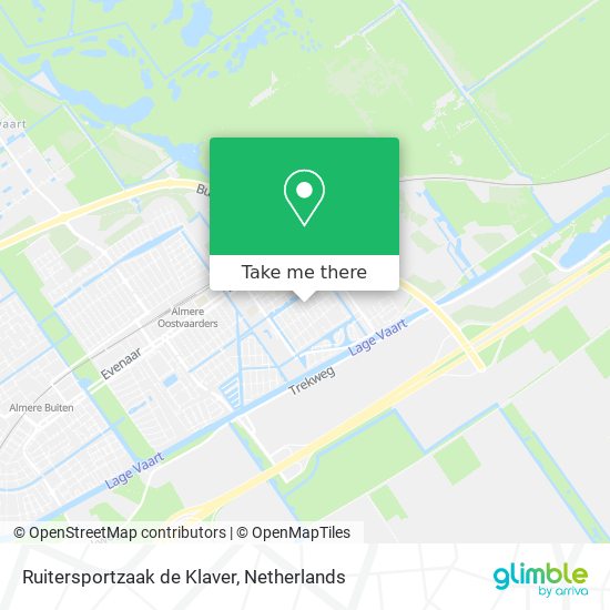 Ruitersportzaak de Klaver map