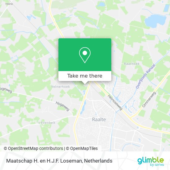 Maatschap H. en H.J.F. Loseman map