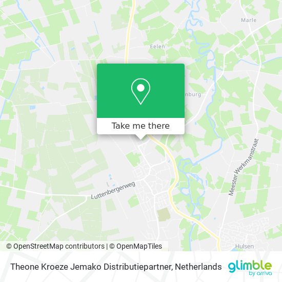 Theone Kroeze Jemako Distributiepartner map