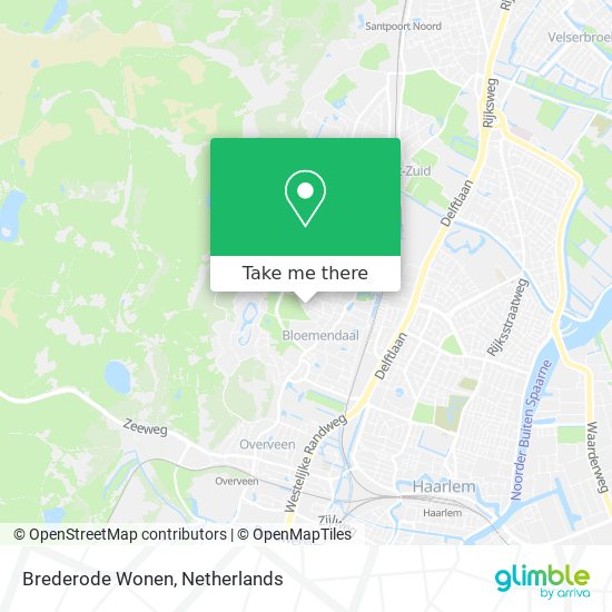 Brederode Wonen map