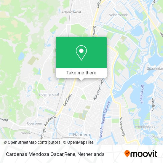 Cardenas Mendoza Oscar,Rene map