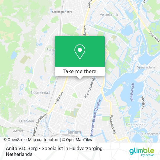 Anita V.D. Berg - Specialist in Huidverzorging map