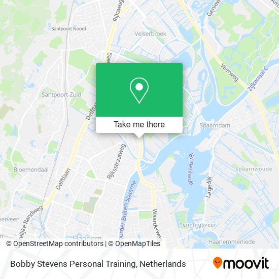 Bobby Stevens Personal Training map