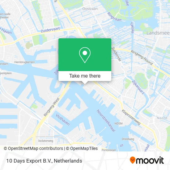 10 Days Export B.V. map