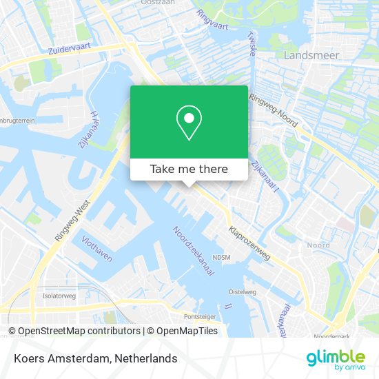 Koers Amsterdam map