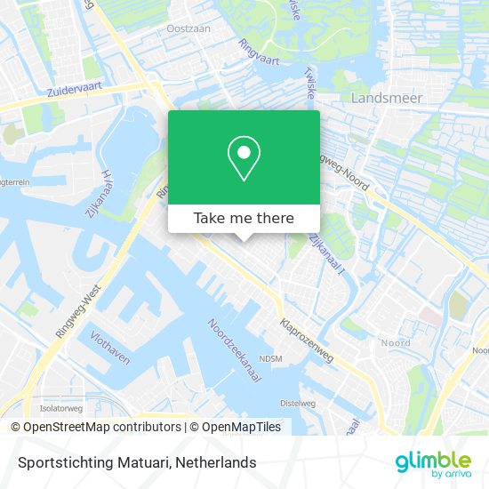 Sportstichting Matuari map